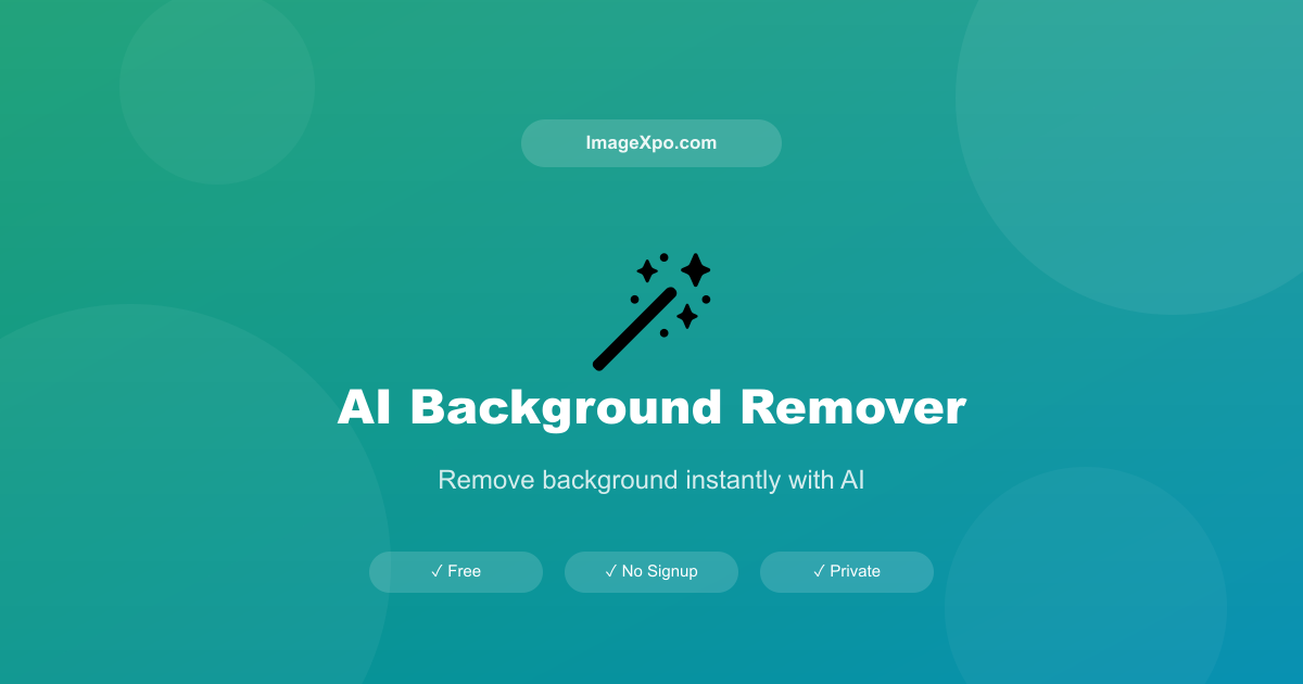 Free AI Background Remover Online - Remove BG Securely — Free Online Tool