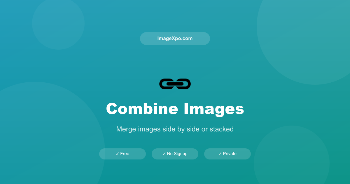 Combine Images Side by Side Online Free — Merge Photos Instantly — Free Online Tool