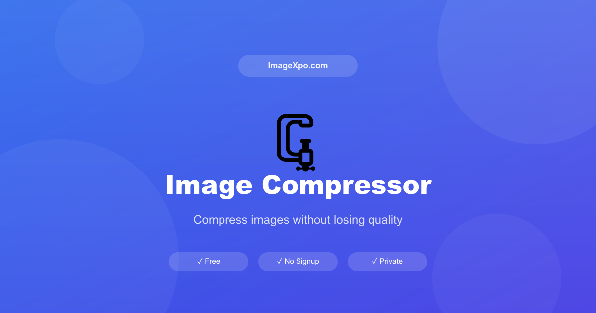 Compress Image Online Free without Losing Quality — Free Online Tool