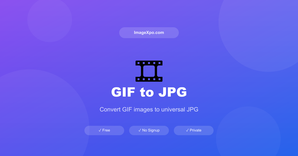 GIF to JPG Converter Free Online — 100% Free Online — Free Online Tool