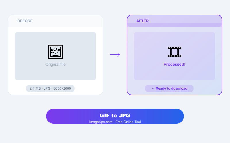 GIF to JPG Converter Free Online — 100% Free Online result example