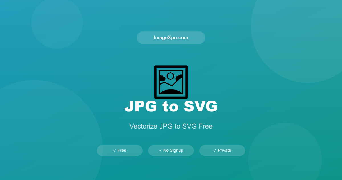 Convert JPG to SVG Online Free — Vectorize Images — Free Online Tool