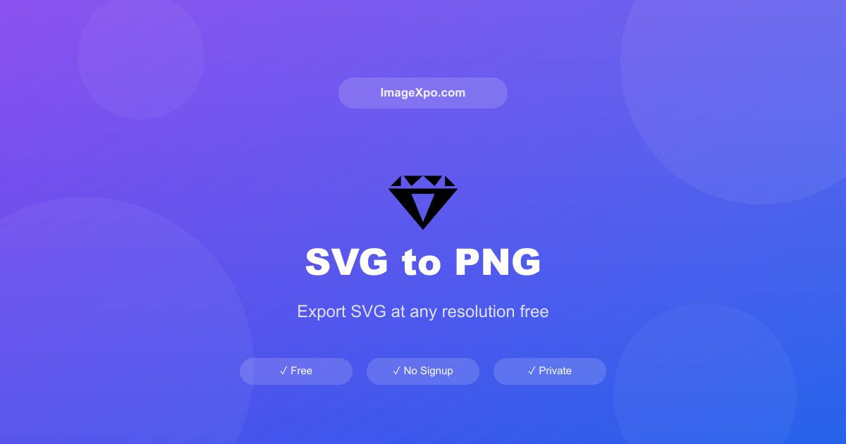 SVG to PNG Converter Free Online — Export SVG at Any Resolution — Free Online Tool